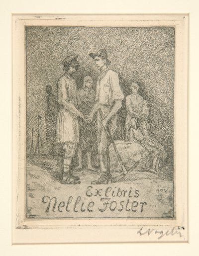 Boktavlor av Heinrich Vogeler