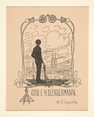 Boktavlor av Heinrich Vogeler