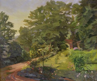 Ros trädgård av Heinrich Wilhelm Truebner