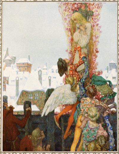The Wild Swans from Tales av Hans Christian Andersen, pub. 1911 av Heinrich and Urban Lefler