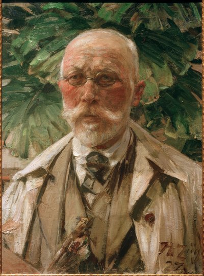 Självporträtt av Heinrich von Zügel