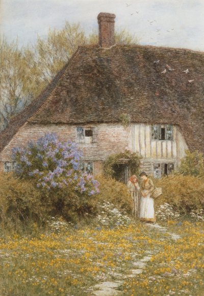 En Kentish Cottage av Helen Allingham