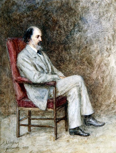 Alfred, Lord Tennyson av Helen Allingham