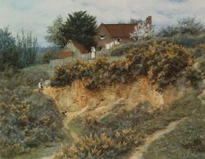I Sandhills, Witley av Helen Allingham