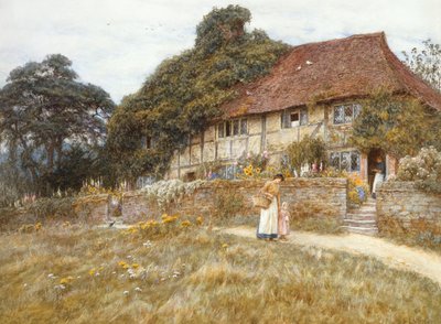 Vid Stedham nära Midhurst av Helen Allingham