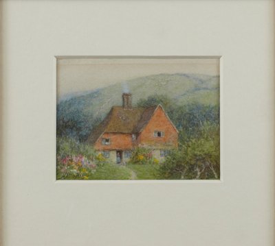 Brick Cottage av Helen Allingham