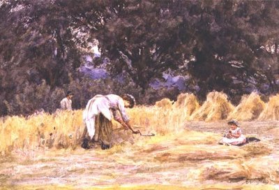 Skörd av Helen Allingham
