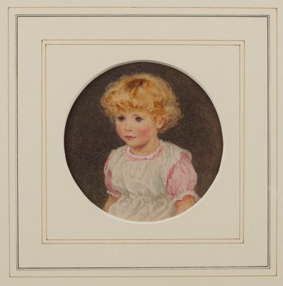 Henry Allingham, 3 år (akvarell på papper) av Helen Allingham