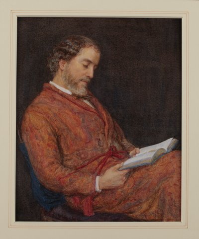 Porträtt av William Allingham av Helen Allingham