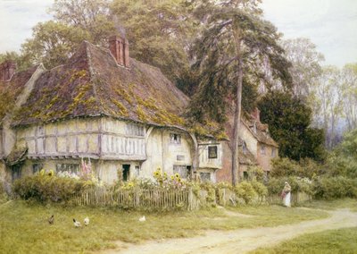 Six Bells, Hollingbourne, Kent av Helen Allingham
