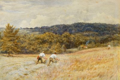 The Reapers (akvarell på papper) av Helen Allingham