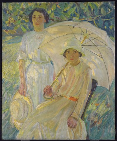 Vit solskydd #2, ca 1912 av Helen Galloway McNicholl