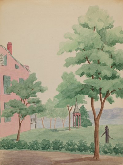 Schermerhorn Estate, ca. 1936. av Helen Miller
