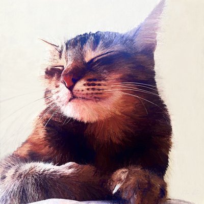 Cat That Got The Cream, 2018 av Helen White