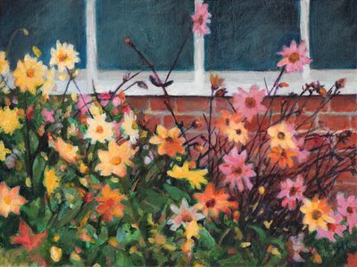 Dahlior, 2022 av Helen White
