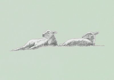 Gentle Spirits I, 2022 av Helen White