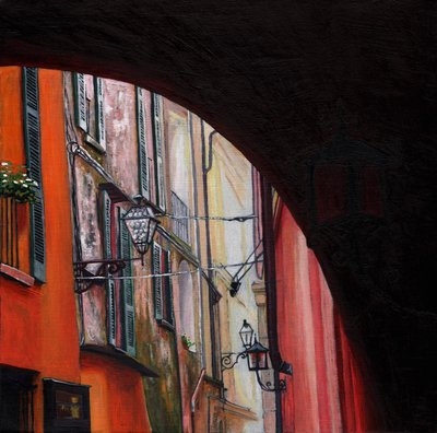 Menaggio-lyktor, 2012, av Helen White