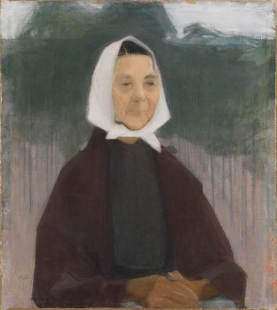 Mormor, 1907. av Helene Schjerfbeck