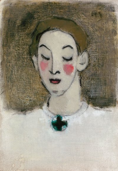 Sjuksköterska I (Kaija Lahtinen) av Helene Schjerfbeck