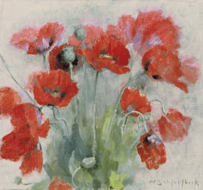 Vallmo av Helene Schjerfbeck