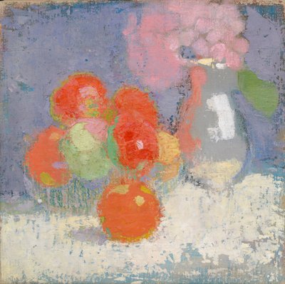 Röda äpplen av Helene Schjerfbeck