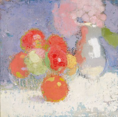 Röda äpplen, 1915. av Helene Schjerfbeck
