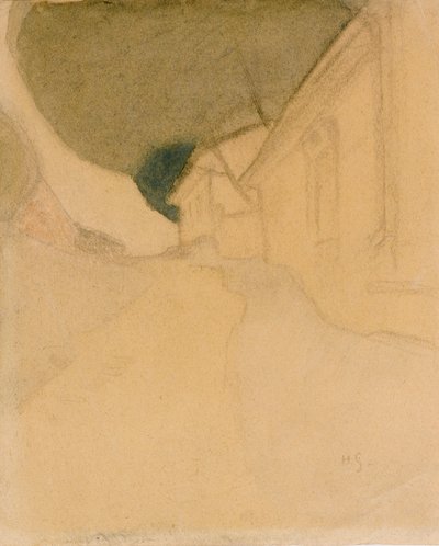 Slottsgränd, Tammisaari av Helene Schjerfbeck