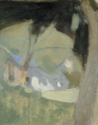 The Old Brewery Composition, 1918. av Helene Schjerfbeck