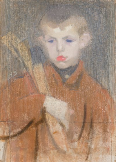 Vedhuggaren I av Helene Schjerfbeck