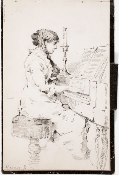 Utan titel av Helene Schjerfbeck