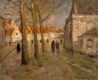 Kyrktorget i Mechelen av Helmuth Liesegang