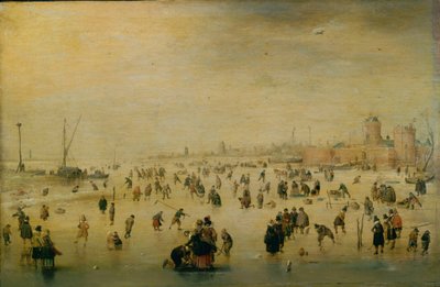 Skridskoscen av Hendrick Avercamp