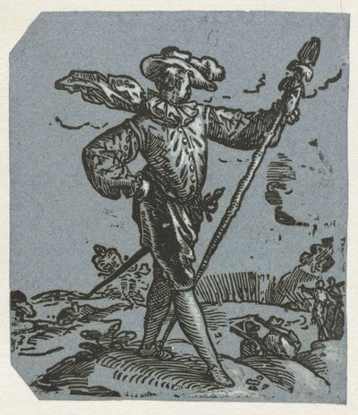 Infanterikapten av Hendrick Goltzius (circle of)