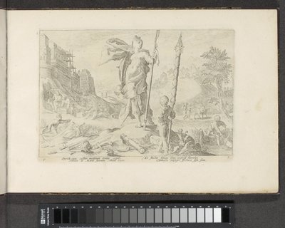 Bronsåldern Ovidius metamorfoser (serietitel) Återskapanden av P. Ovidius Naso (serietitel) av Hendrick Goltzius (workshop of)