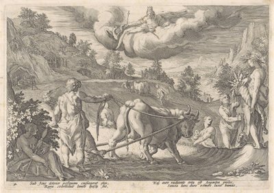 Silveråldern Metamorphoses of Ovid (serietitel) av Hendrick Goltzius (workshop of)
