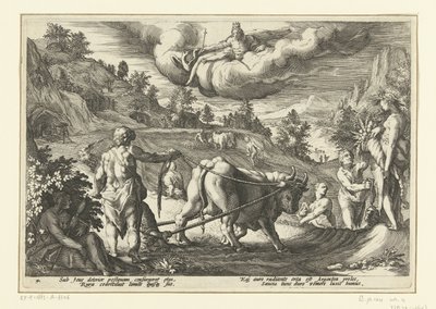Silveråldern Ovidius metamorfoser (serietitel) av Hendrick Goltzius (workshop of)