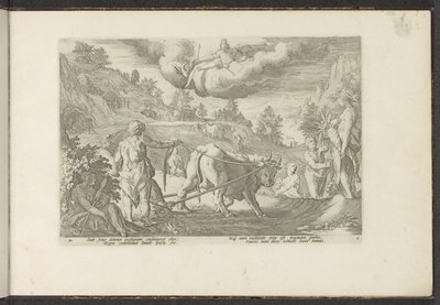 silveråldern Ovidius metamorfoser (serietitel) Återskapanden av P. Ovidius Naso (serietitel) av Hendrick Goltzius (workshop of)