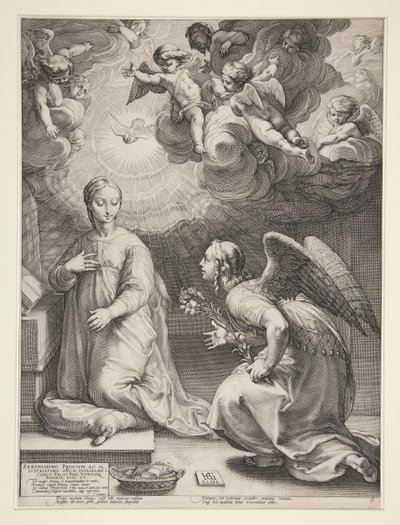 Tillkännagivande av Hendrick Goltzius
