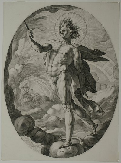 Apollo av Hendrick Goltzius