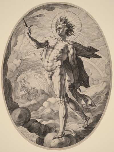 Apollo av Hendrick Goltzius