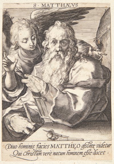 Aposteln Paulus av Hendrick Goltzius