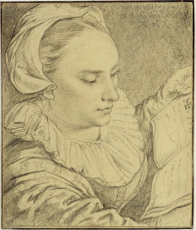 Porträtt av Sophia Drebbel, Hendrick Goltzius syster av Hendrick Goltzius