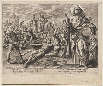Kristus av Hendrick Goltzius