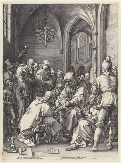Omskärelsen av Hendrick Goltzius