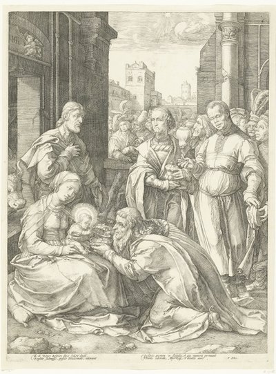 Tillbedjan av kungarna Mary