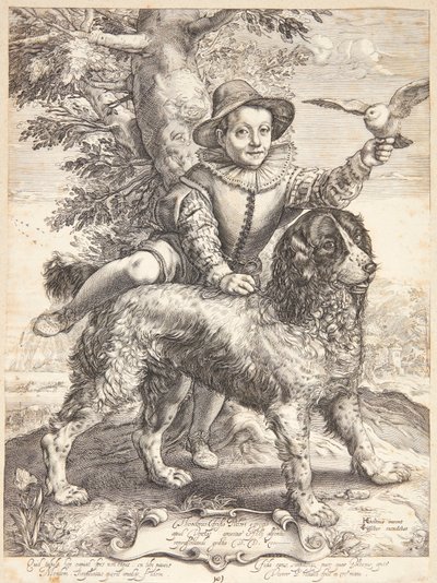 Frederik de Vries av Hendrick Goltzius