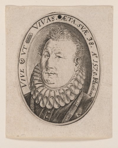 Gerit Jansz. van Schooten av Hendrick Goltzius