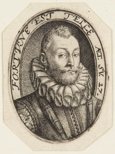 Gerrit Dircksz. eller Claes Steffensz. Heussen av Hendrick Goltzius