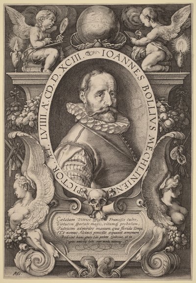 Hans Bol av Hendrick Goltzius