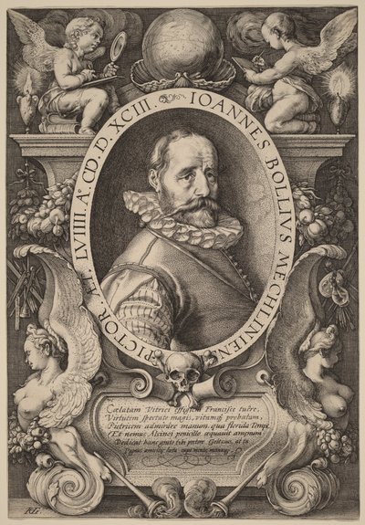 Hans Bol av Hendrick Goltzius